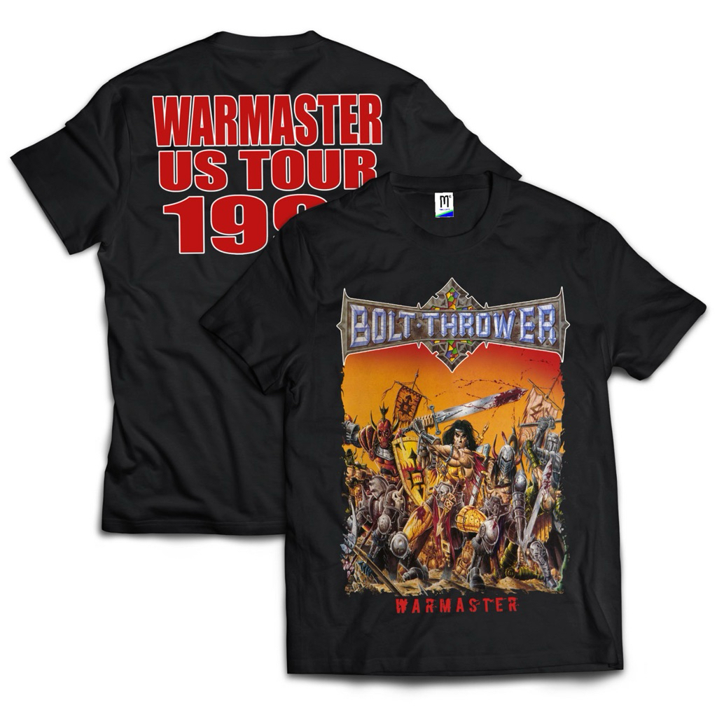 BOLT THROWER warmaster us tour 1994 - เสื้อยืด | เสื้อยืดเพลง | เสื้อยืด Band | โลหะ | วงดนตรี | บูทเลก