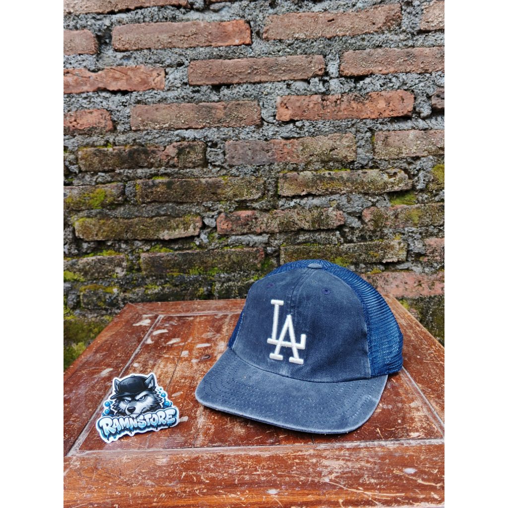 หมวก Mlb la dodgers โดยเข็มอเมริกัน