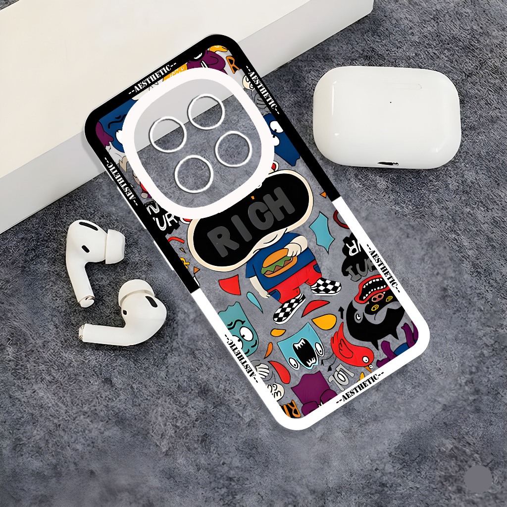 Clearcase สําหรับประเภท HandPhone REDMI NOTE 15 4G/5G / NOTE 15 PRO / NOTE 15 PRO PLUS MR 128