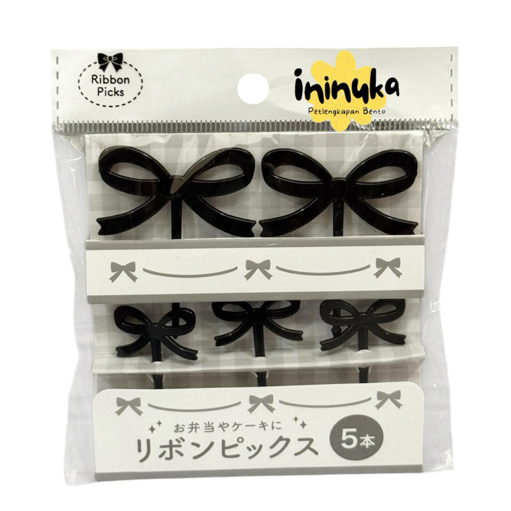 [Seria] Bento Food Pick Ribbon Skewer Bento Lunch Box