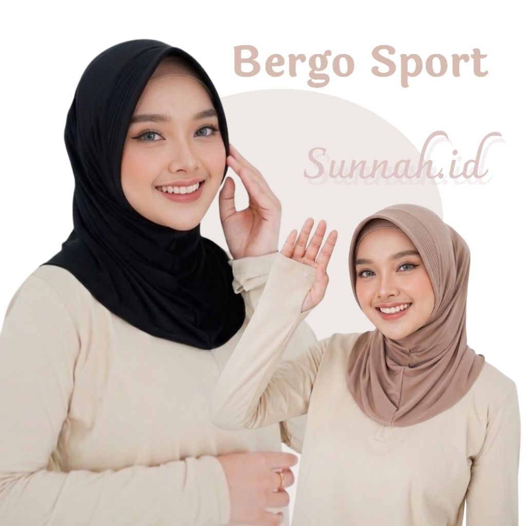 Sport Bergo / Sport Hijab / Sport Hijab