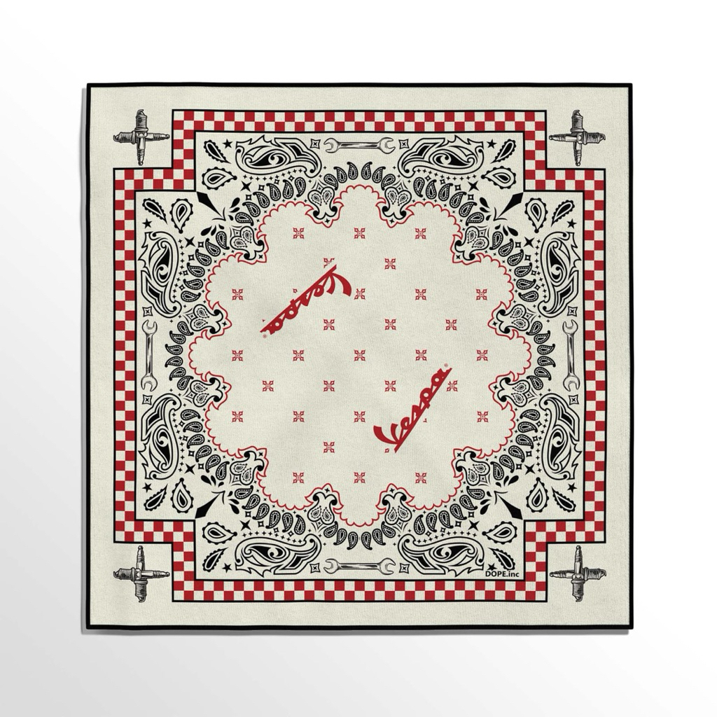CAPITAL - Antique Batik Vespa Motif Bandana / Slayer Buff Fashion Accessories and Bags คุณภาพดี