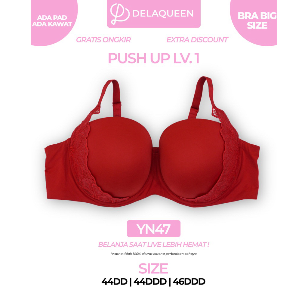 ดีลาควีน | บราไซส์ใหญ่ บราจัมโบ้ 46DDD 44DD 44DD YN47