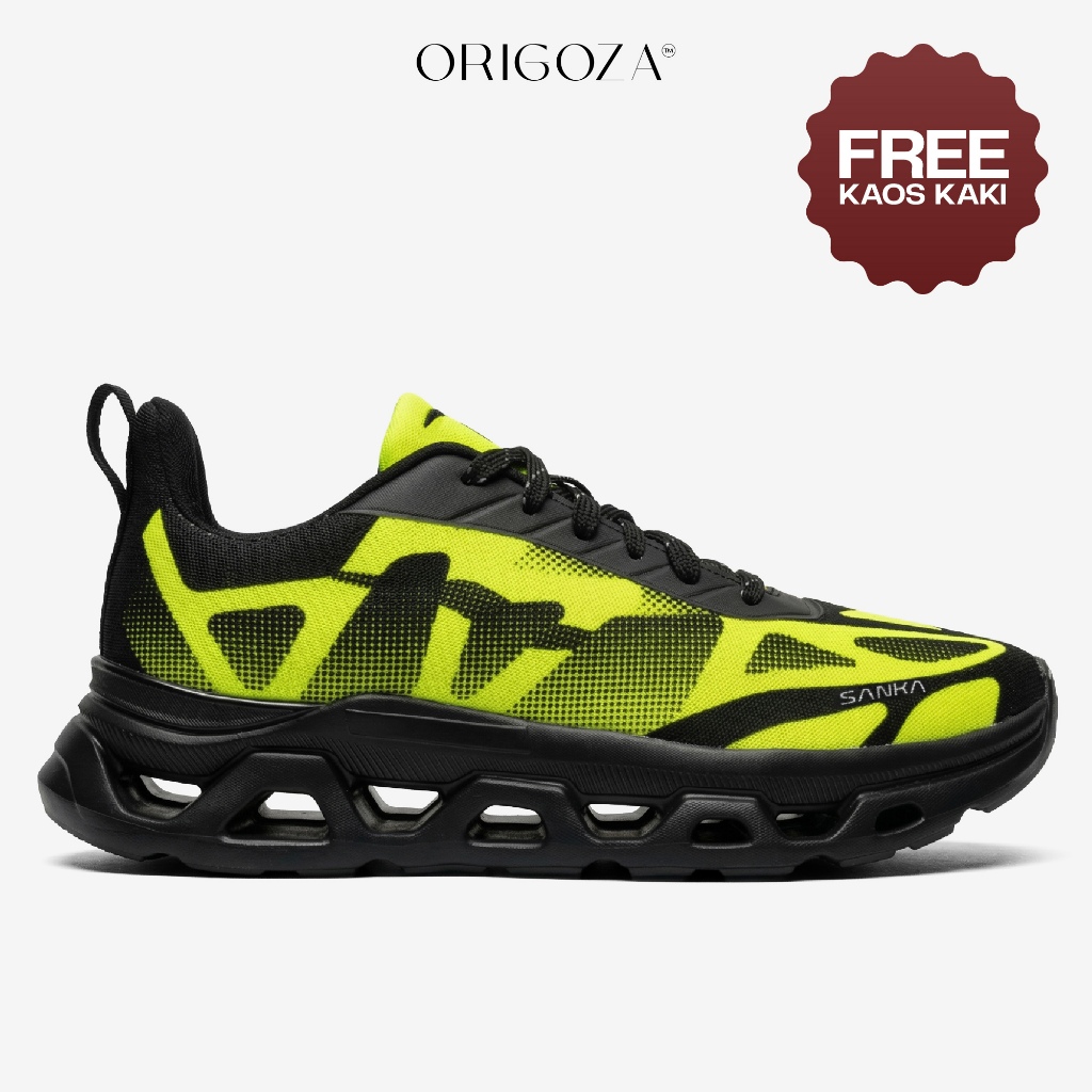 FYNIX X ORIGOZA รองเท้าวิ่งผู้ชาย Sanka Green Evo Original 39-43 รองเท้าวิ่งทุกวัน