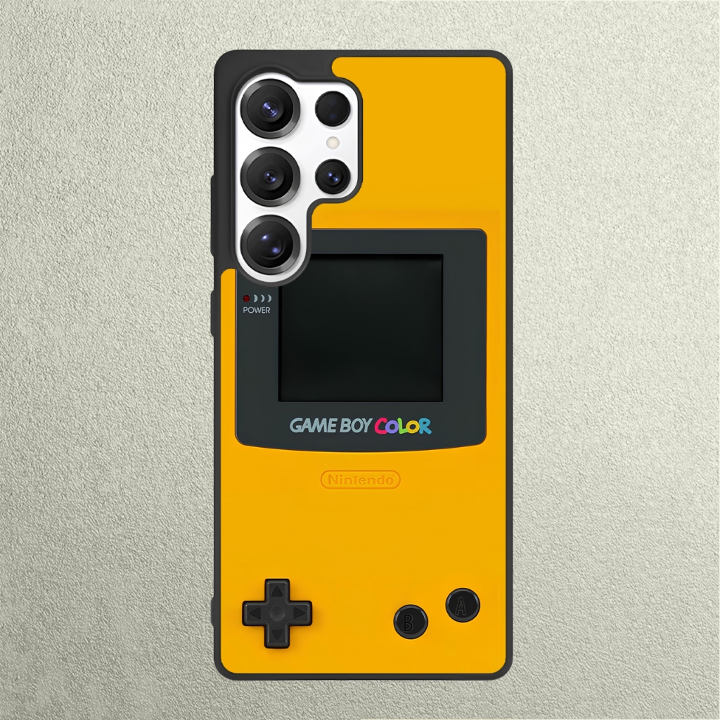 เคส Samsung S26 S25 S24 S23 S22 S21 S20 S10 S9 Ultra Plus Fe Edge Rubber Softcase Game Boy