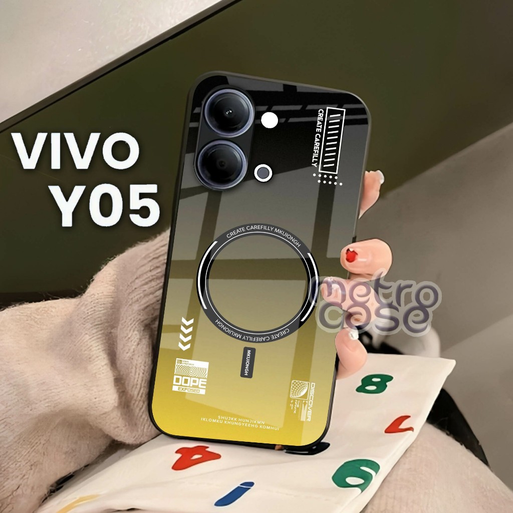 เคส HP กระจกเคลือบเงา VIVO Y05 - VIVO Y05S - SOFTCASE VIVO Y05 / Y05S 2026 - Y05 - Y05S - G84