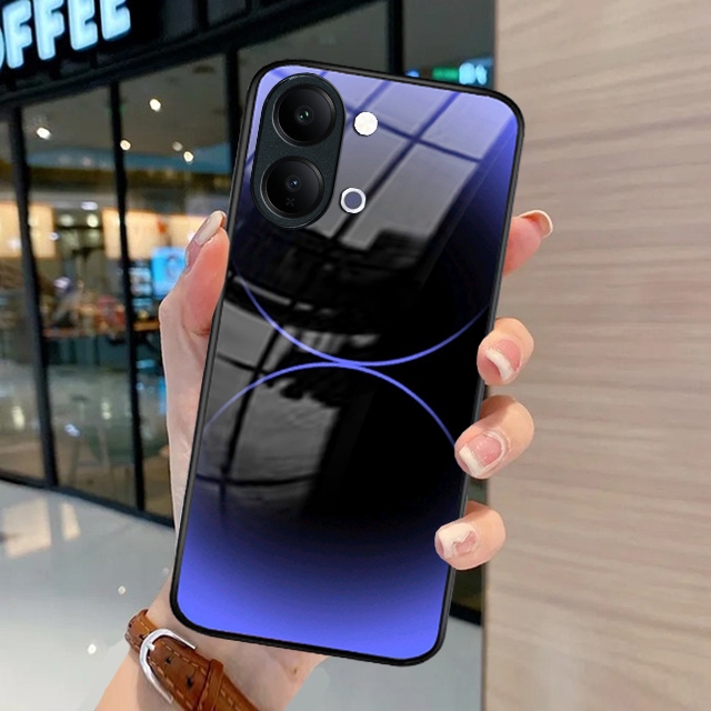 เคส Vivo Y05 Y11D Glossy Glass Softcase [SG04] เคส Vivo Y05 - เคส Vivo Y11D - เคสมือถือ - เคส Vivo Y