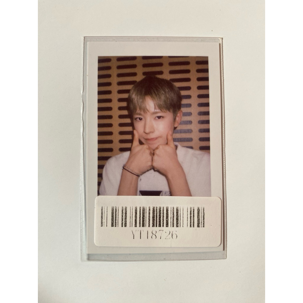 Photocard อย่างเป็นทางการ Polaroid Yushi Poppop KMS pc yushi nct wish