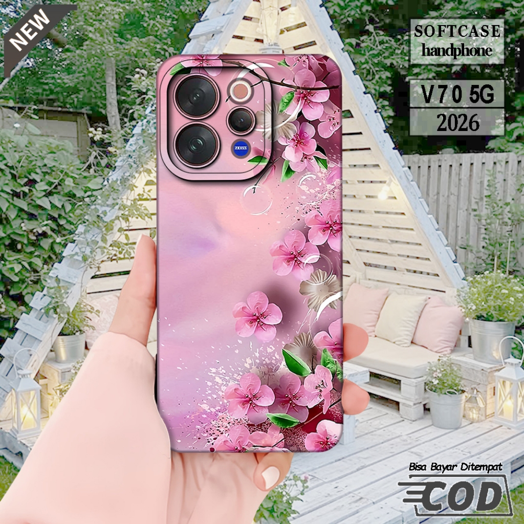 HP ล่าสุด VIVO V70 5G Softcase ล่าสุด VIVO V70 5G เคสโทรศัพท์ 2026 - เคส VIVO V70 5G - ตัวป้องกันโทร