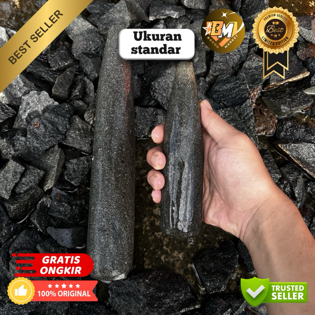 MUTHU/ULEKAN/ORIGINAL STONE MORTAR (เก็บเงินปลายทาง)