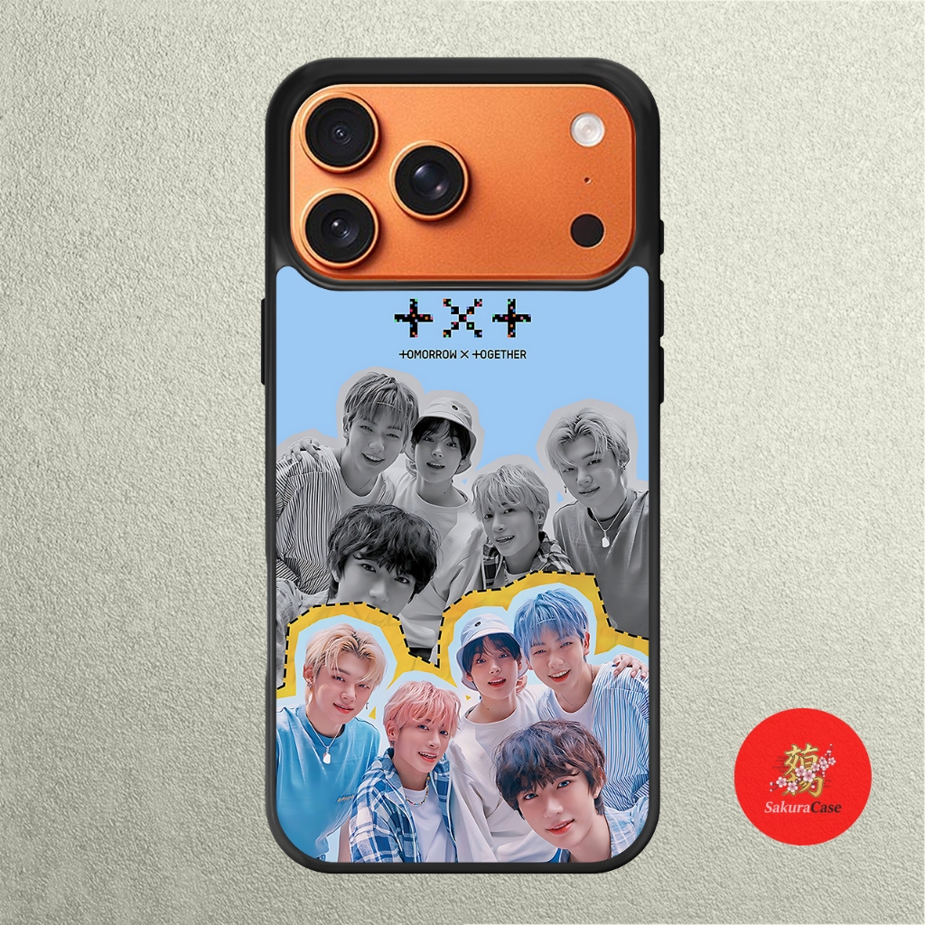 เคส IPhone 17 16 15 14 13 12 11 X XR Xs 8 7 6 5 Plus Pro Max Air Softcase TXT kpop