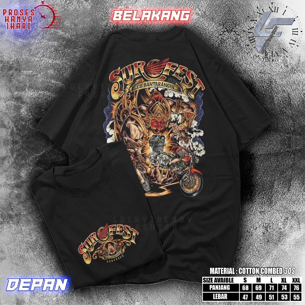 ต้นฉบับ CB BANTANANGIN PONOROGO SUROFEST EVENT เสื้อยืด 20th JUNE 2026