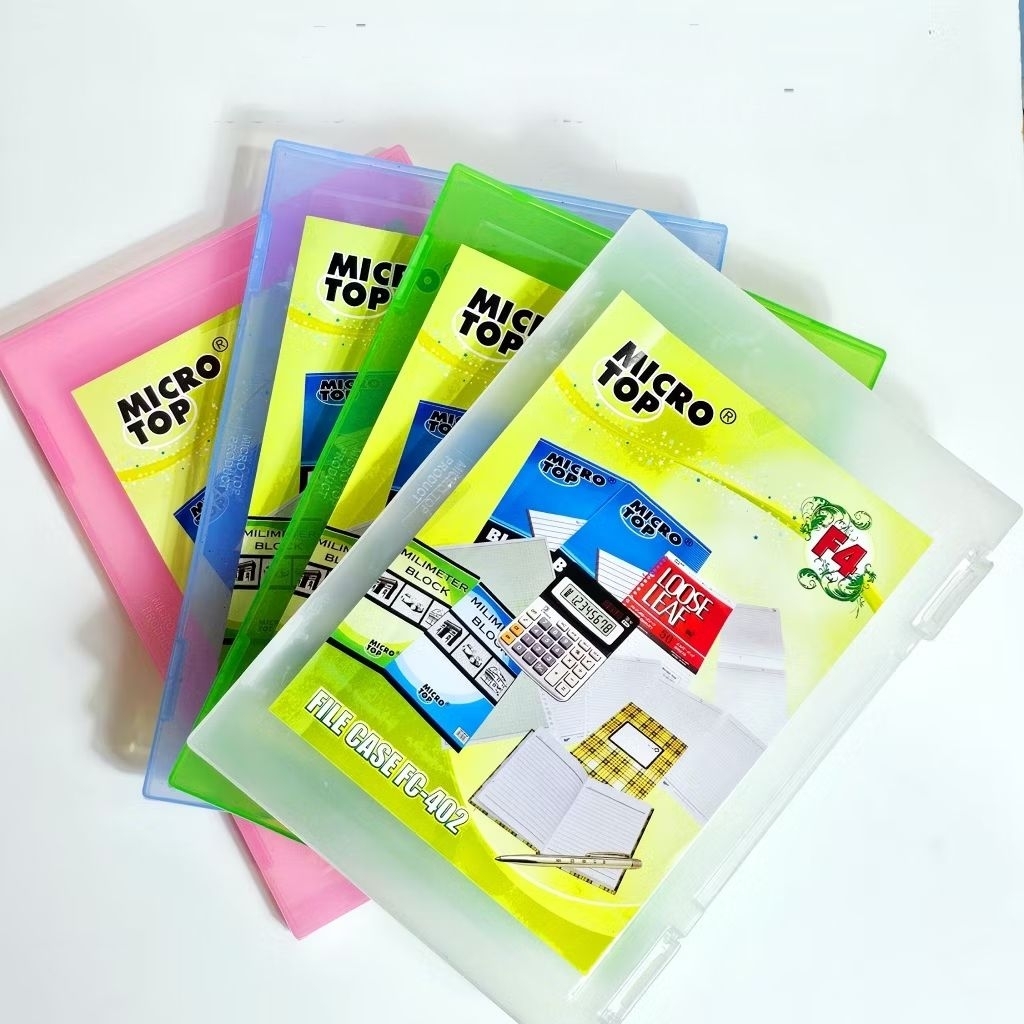 BOS/box FILE CASE F4/ HARD CASE DOCUMENT/ MAP CASE/กระดาษ/OFFICE/ SCHOOL