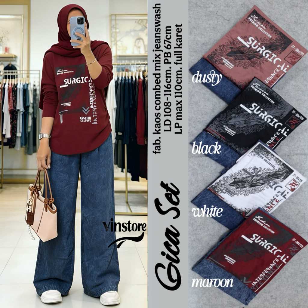 GICA SET เสื้อผ้าผู้หญิง Trend FASHION HQ จาก VINSToRe