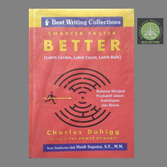 หนังสือ Smarter Faster Better Charles Duhigg - Smarter Faster Good Musibookstore ต้นฉบับ