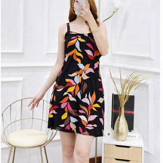 NAYA_FASHION_id Mini Dress Tanktop Wanita Daster Tali Pendek Wanita Casual