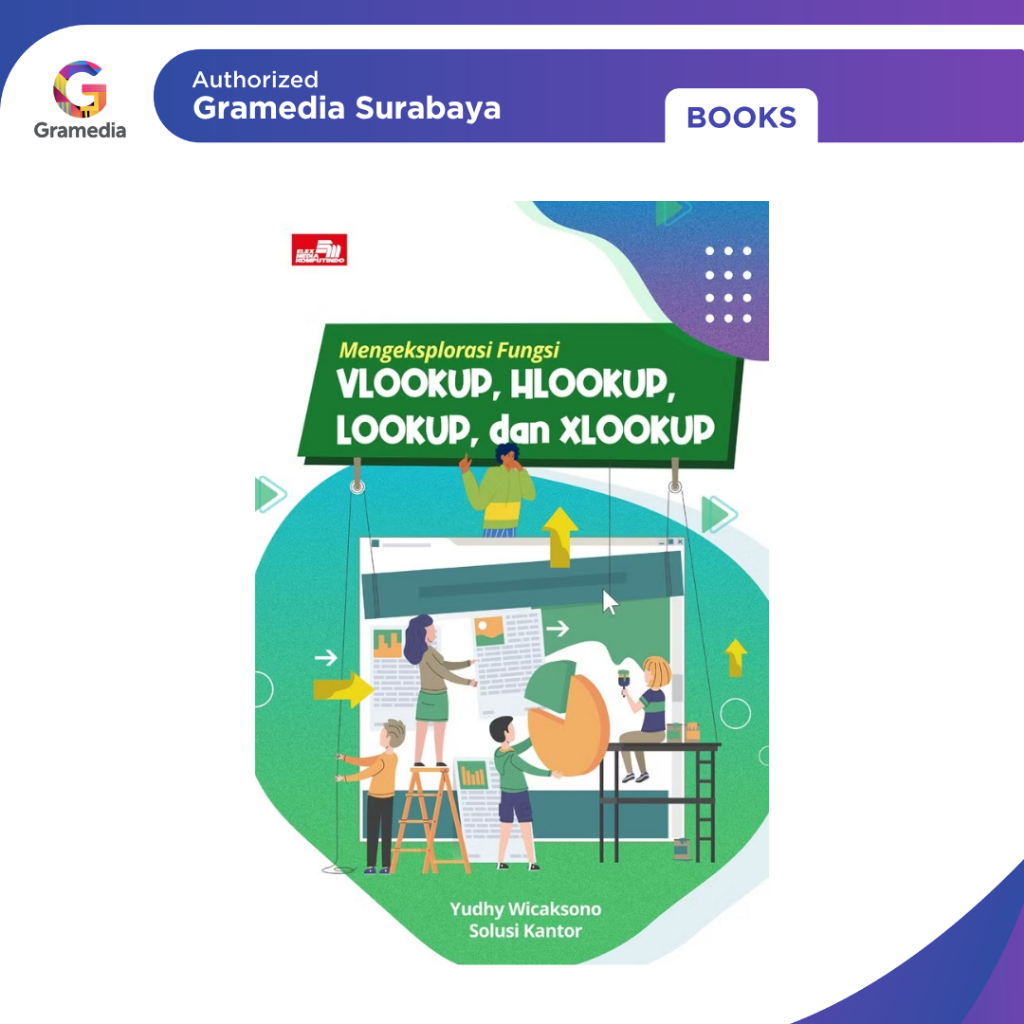 Gramedia Surabaya - สํารวจ Vlookup, Hlookup, Lookup, และฟังก์ชั่น Xlookup