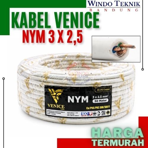 (SOLD BY THE METER) สาย NYM 3X2.5 | สายเดี่ยว AC 3 X 2.5 | สายสายไฟ AC COPPER