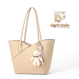 Lightgwin Celina Tas Wanita ToteBag Corean Look sholuderbag wanita model jinjing