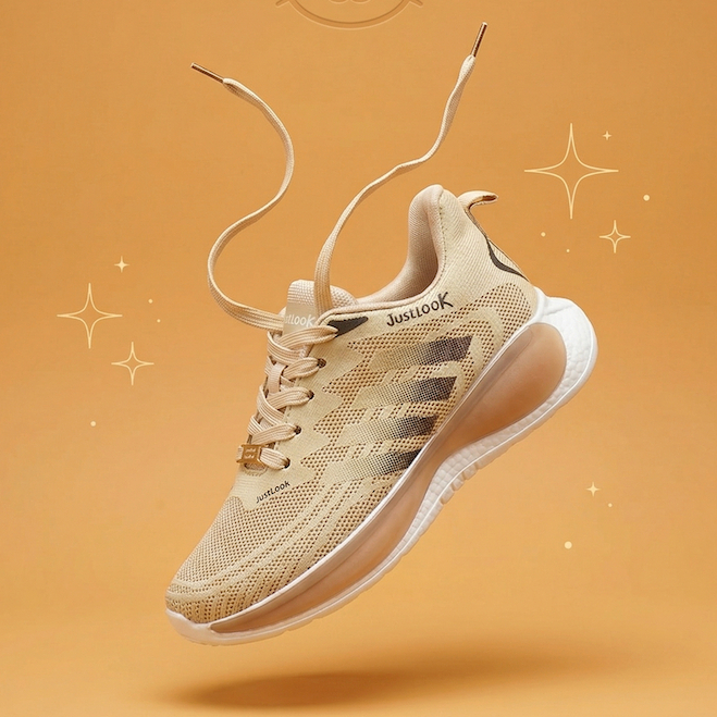 JustLook Miss Queen Sporty รองเท้าผ้าใบ Elegant รองเท้าผู้หญิงรองเท้าแฟชั่นเกาหลี