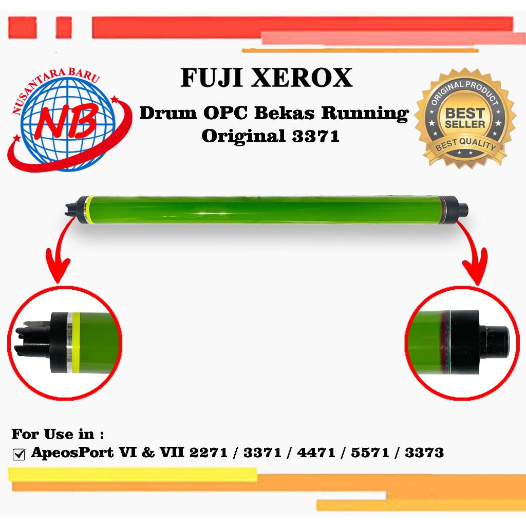 ใช้ FujiXerox OPC Drum Running ApeosPort - VI & VII C2271 C3370 C3371 C4471 C5571 C6671 C7771 C-2271