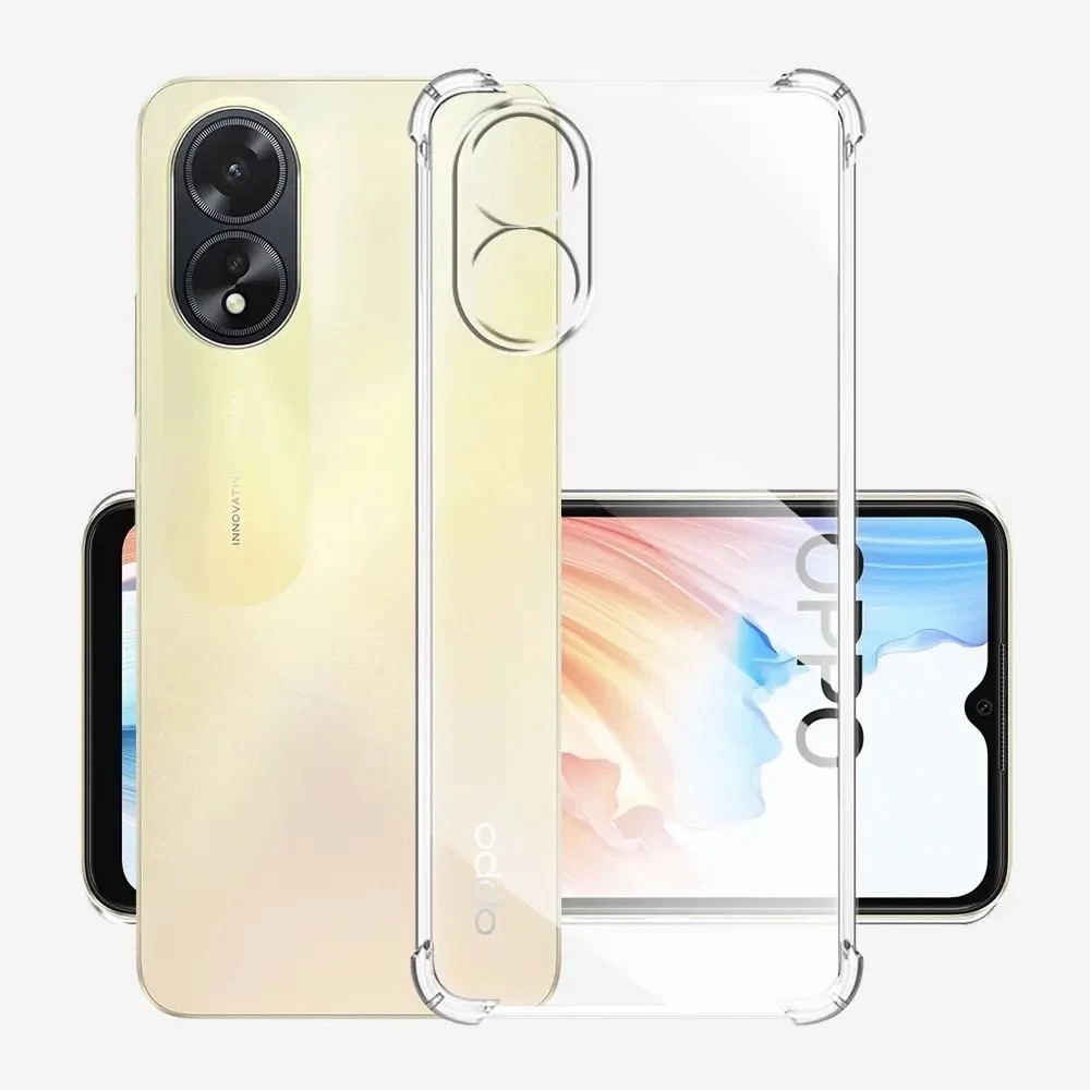 เคสเกราะใส Oppo A18 A38 - Oppo A18 A38 Softcase ถุงลมนิรภัย เกราะใส Oppo A18 A38- Oppo A18 A38