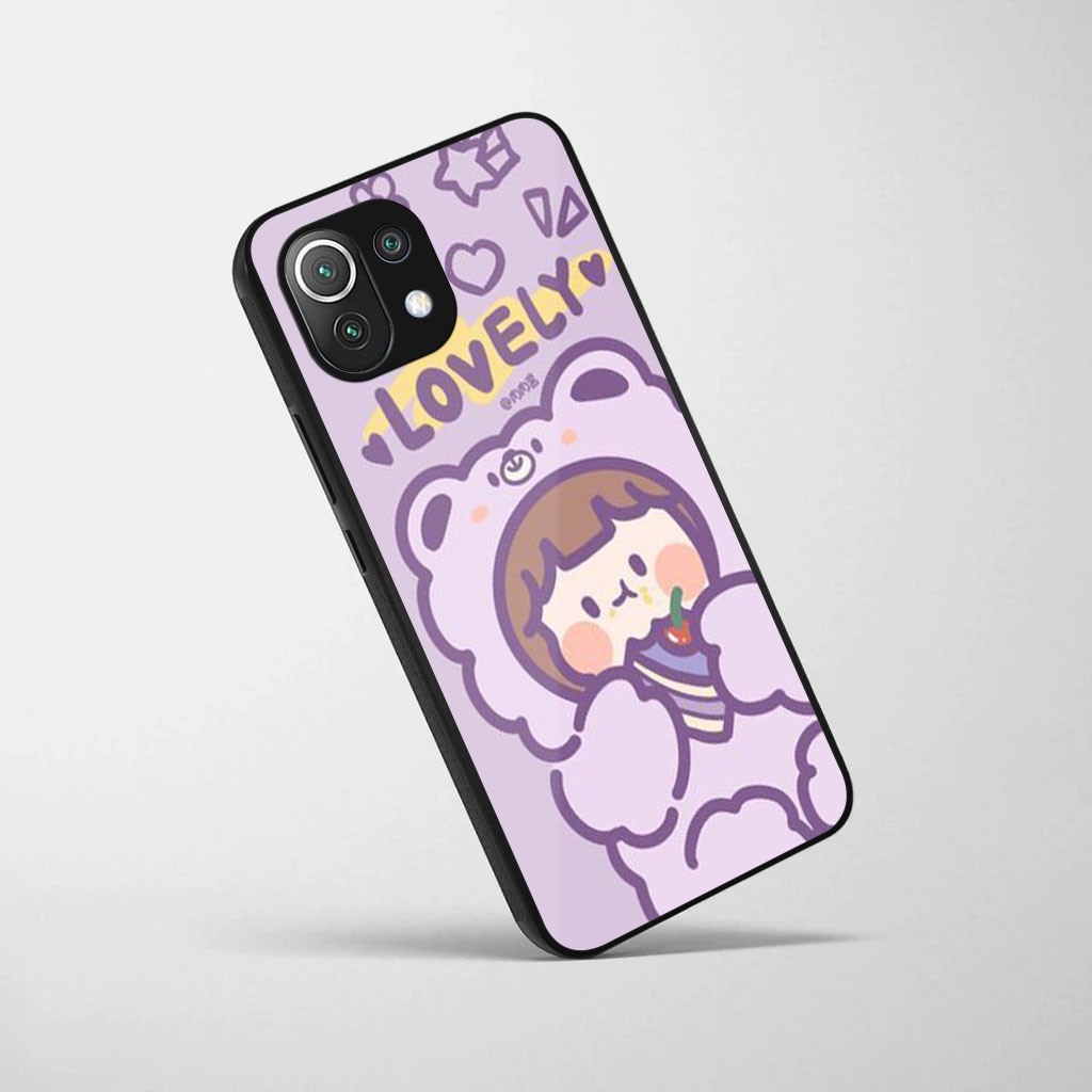 เคส HP Xiaomi MI 11 Lite - เคสโทรศัพท์ Xiaomi MI 11 Lite - เคสโทรศัพท์ - Phone Softcase - Glass Soft