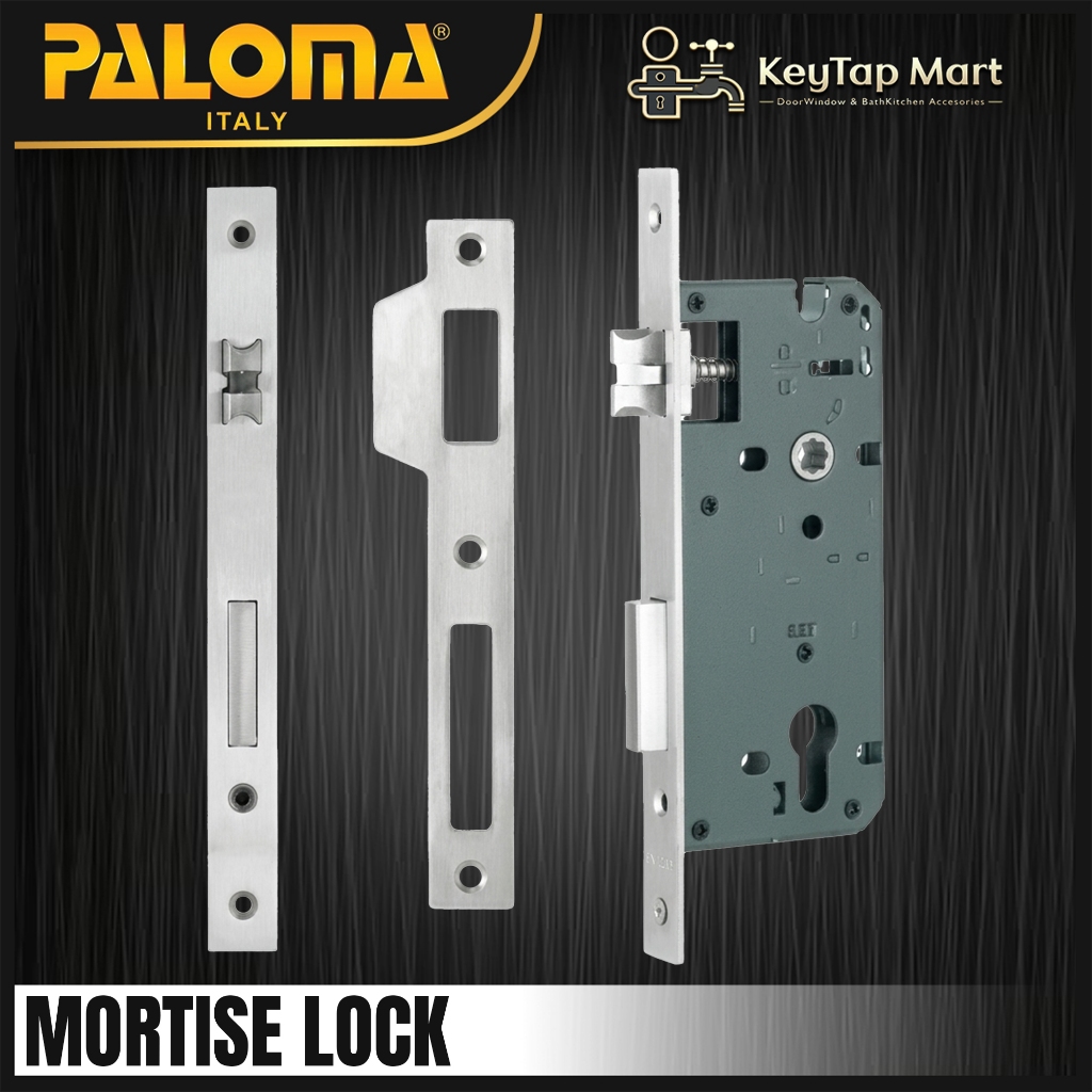 Mortise Lock PALOMA MLP 332 MLP SPR 50 SSS Lockcase Swing Body Lock