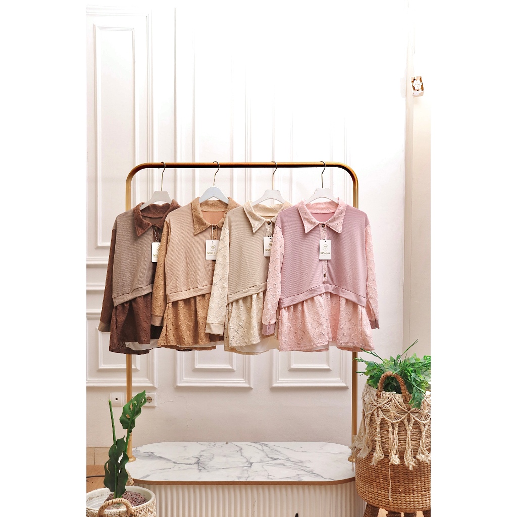 CamallaMadamemballa Zenda PO 83 เสื้อถักแฟชั่นมุสลิม