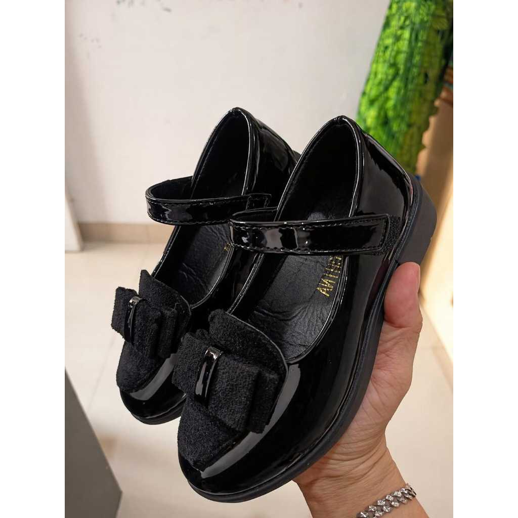 อินเทรนด์ docmart Marry Jane Anti-Slip Soft Luxury Girls Shoes / รองเท้าปาร์ตี้สไตล์เกาหลี