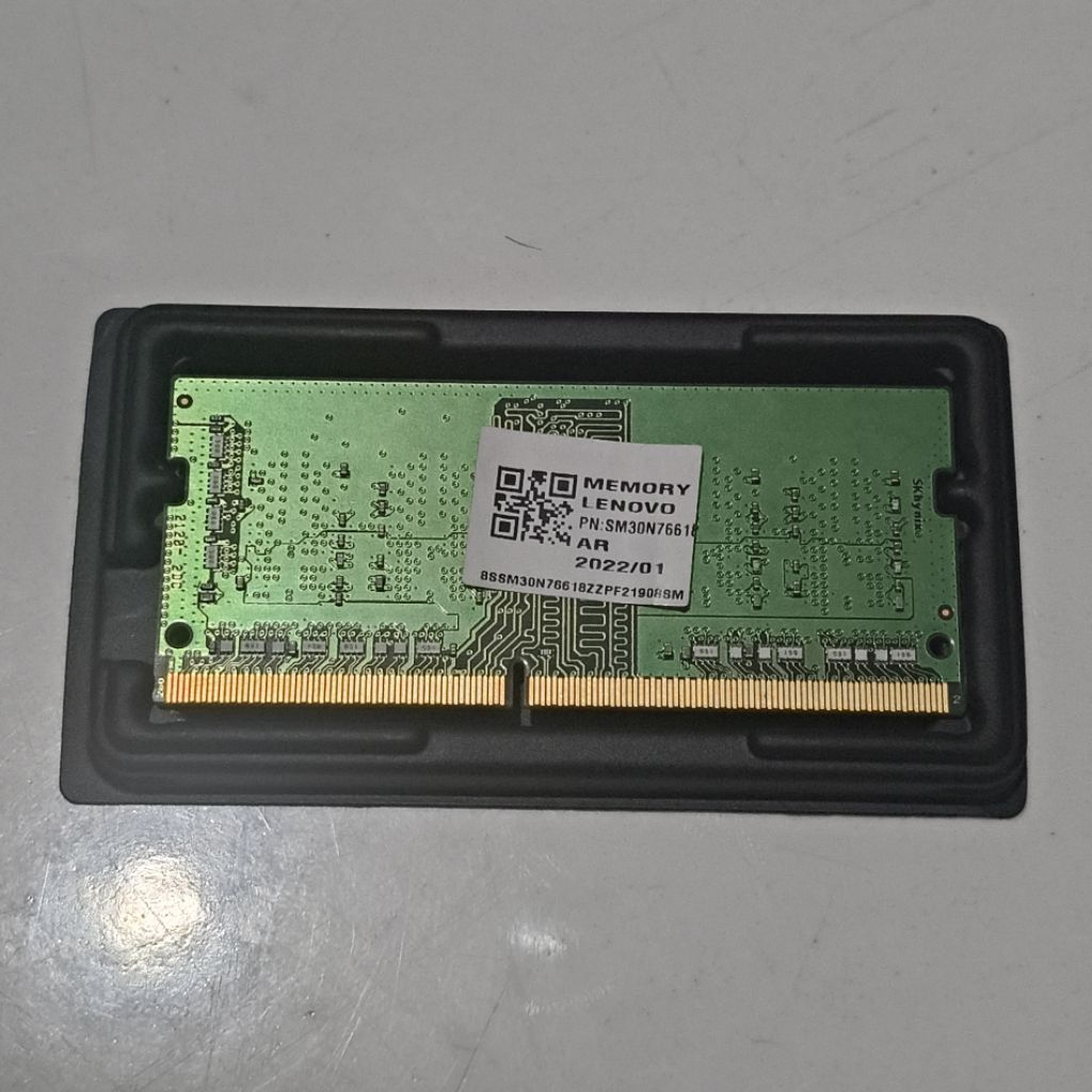 Sodim SKHYNIX 4GB DDR4 3200Mhz 1Rx16 PC4-3200AA แล็ปท็อป Ram ปกติทดสอบ
