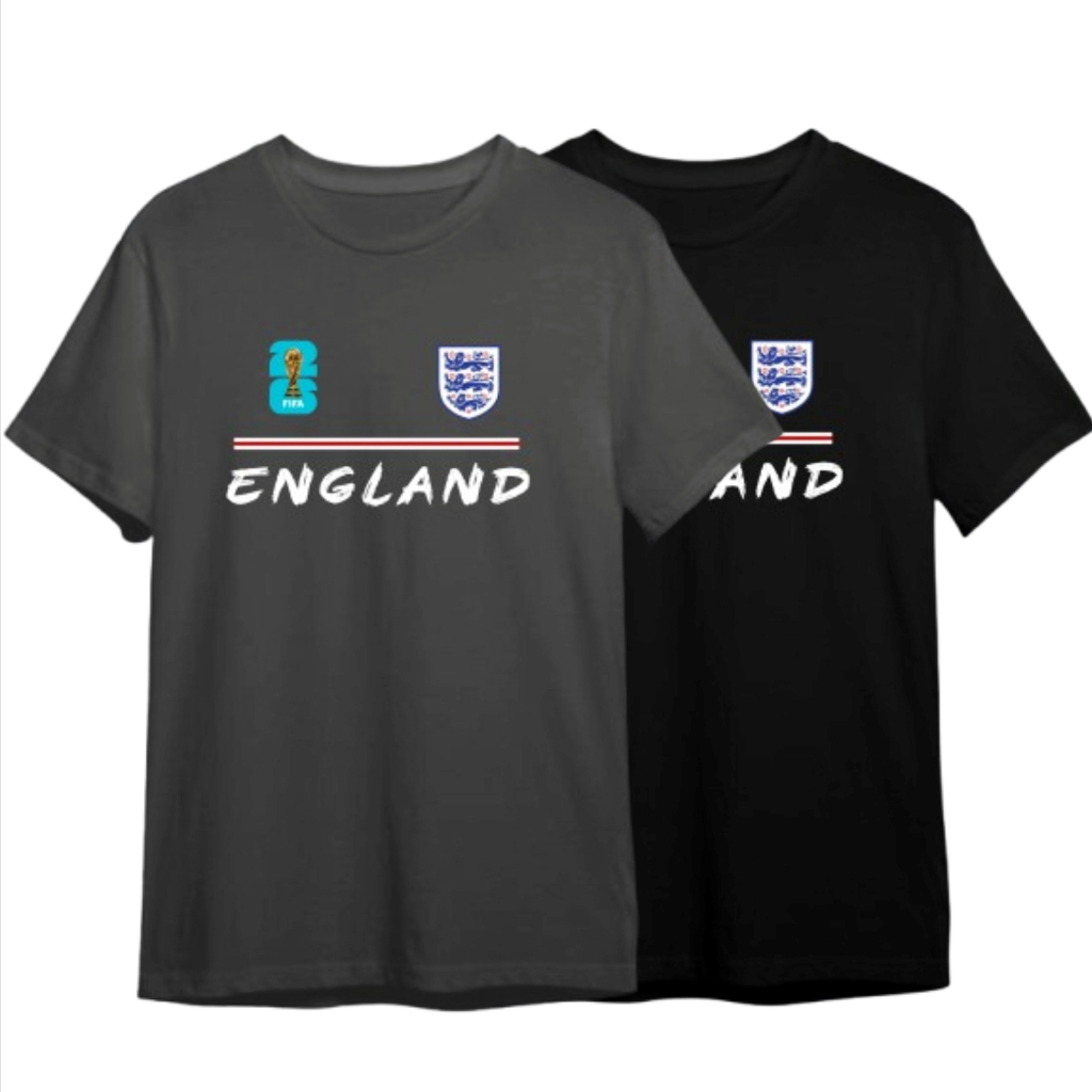 England 2026 World Cup Jersey เสื้อยืด World Cup Football Shirt Nobar Premium Sports Top