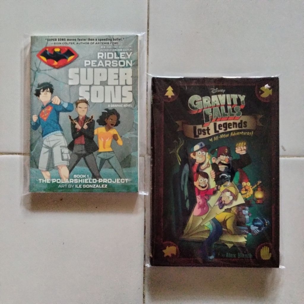 การ์ตูนนําเข้า - Ridley Pearson Super Sons - Gravity Falls Lost Legends