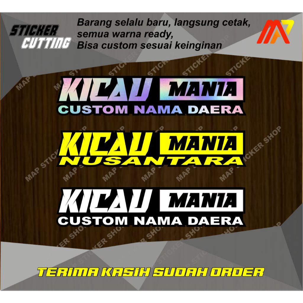 CHIRPING MANIA สติ๊กเกอร์ | GACOR MANIA | กําหนดเอง
