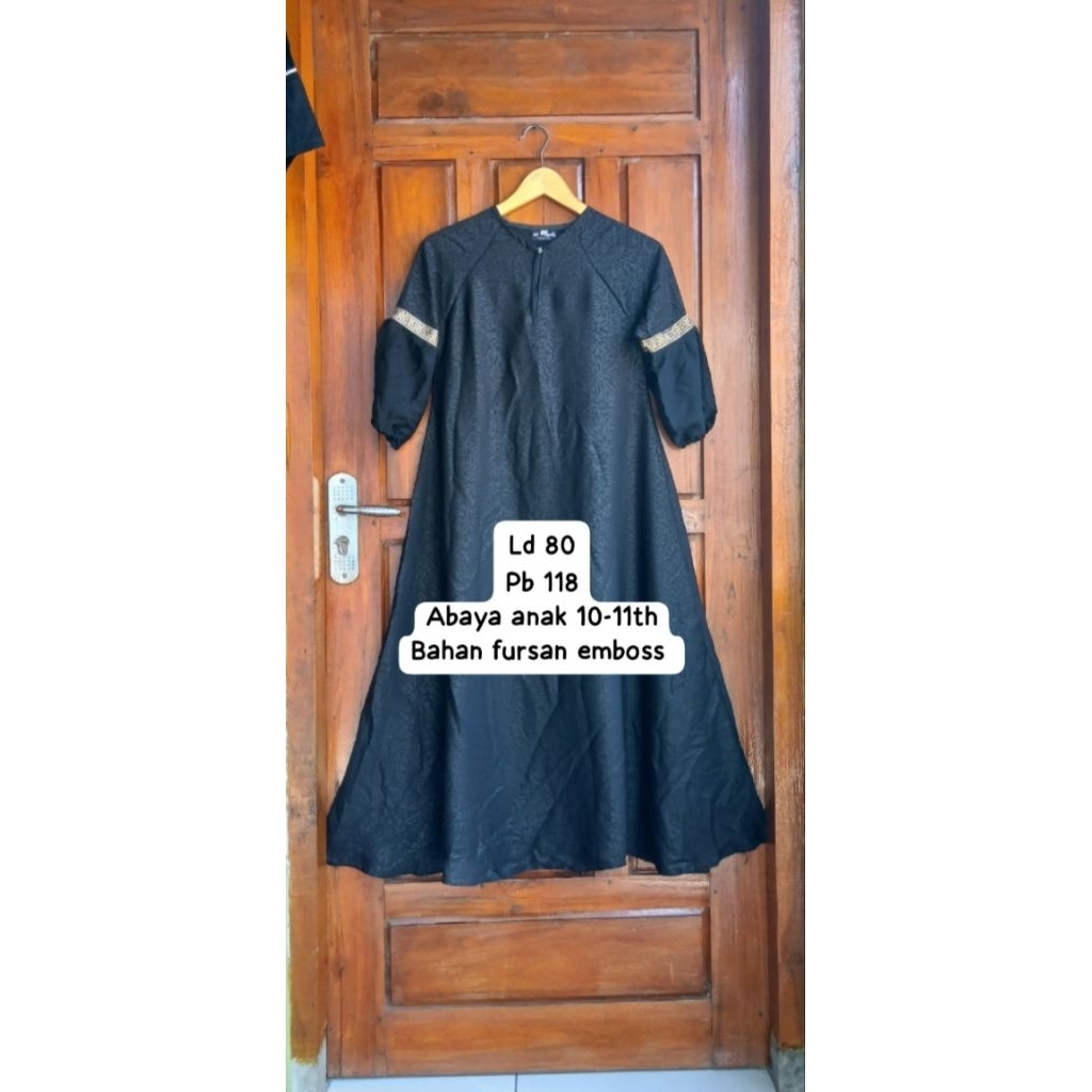 Abaya gamis fursan นูน