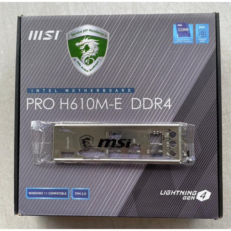 เมนบอร์ด Backpole MSI PRO H610M-E DDR4