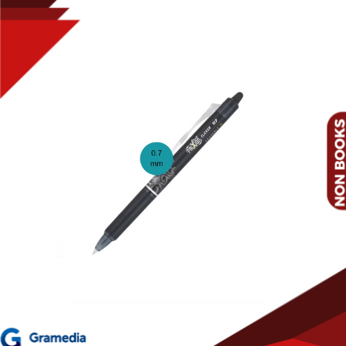 Gramedia Medan - PILOT BALLPEN FRIXION CLICKER 0.7 BLACK SET 2