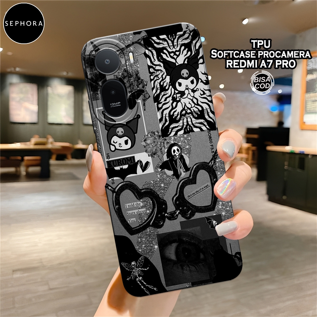 เคส HP ล่าสุด Redmi A7 Pro 2026 - เคสแฟชั่นน่ารัก - เคส Redmi A7 Pro 2026 Softcase - เคสกล้อง Pro - 