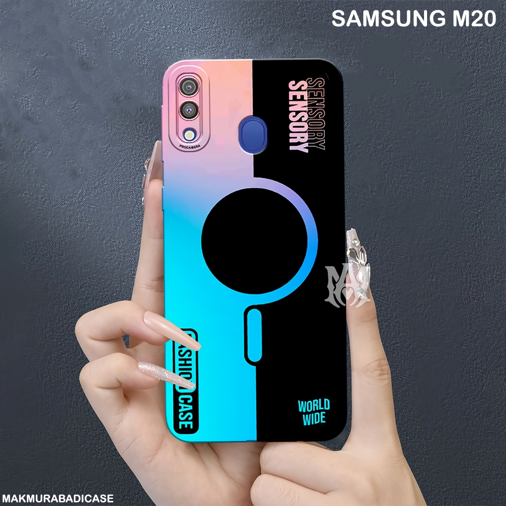 HP Samsung M20 - A20 - A30 - A50 - A50S - A20S Case - Fashion Case Softcase Macaron Protect Camera P