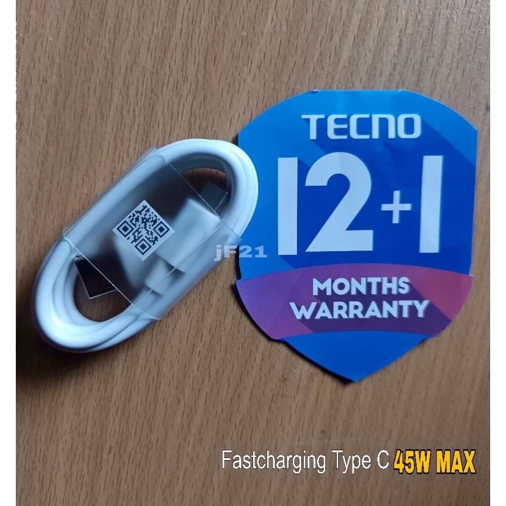 Tecno Fastchargeing 45W Original Camon 40 Pro Data Cable, Pova 7 4g, Camon 40, Pova 4 Pro