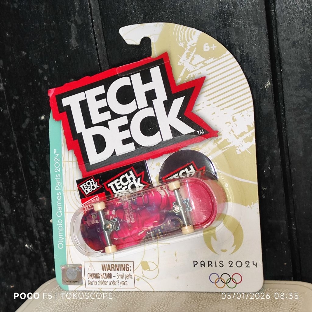 Tech Deck Olympic Paris 2024 - Fingerboard Felipe Gusto Special Edition