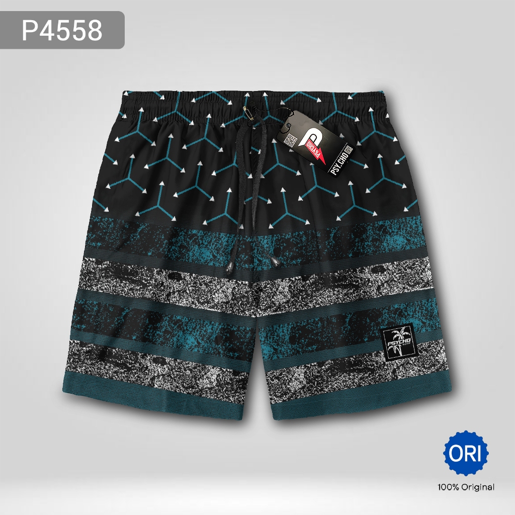 KATUN Boxer Psycho Fullprint ลายทาง | Boxer underwear | กางเกงบ็อกเซอร์ผ้าฝ้าย - P4558