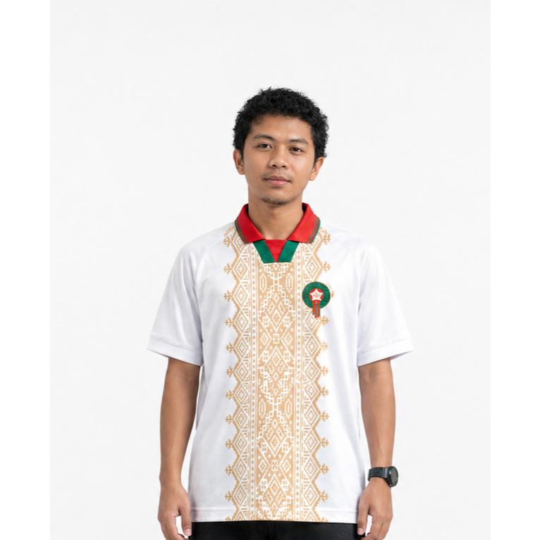 Moroccan Fantasy Away Vintage Oversize Retro Jersey ฟรีชื่อที่กําหนดเอง