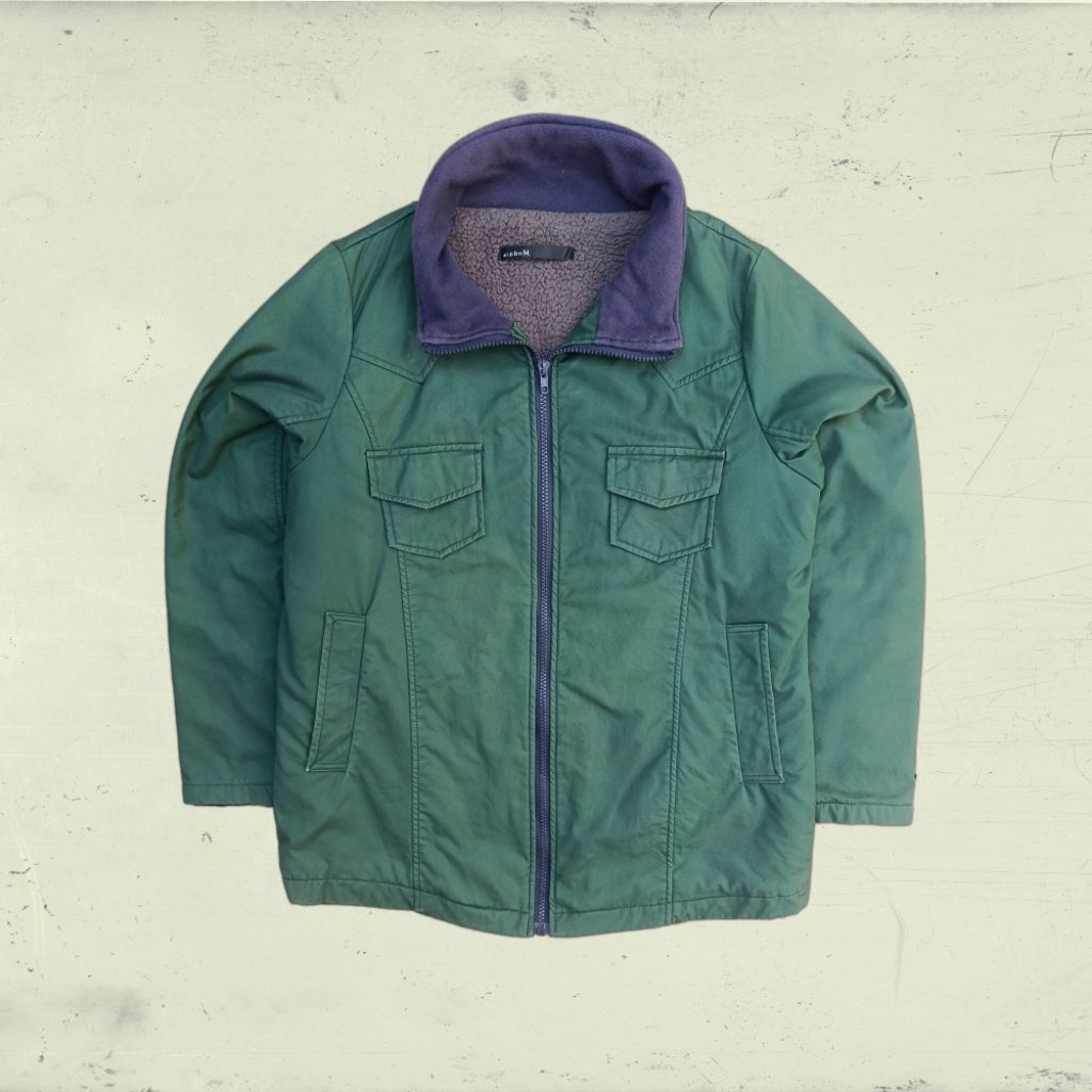 Vintage Field Trucker Jacket Sherpa Fleece