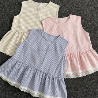 Jenna Vest Inner Renda - Atasan Wanita Top Inner Peplum Blouse - Inner Balon Atasan Wanita Casual