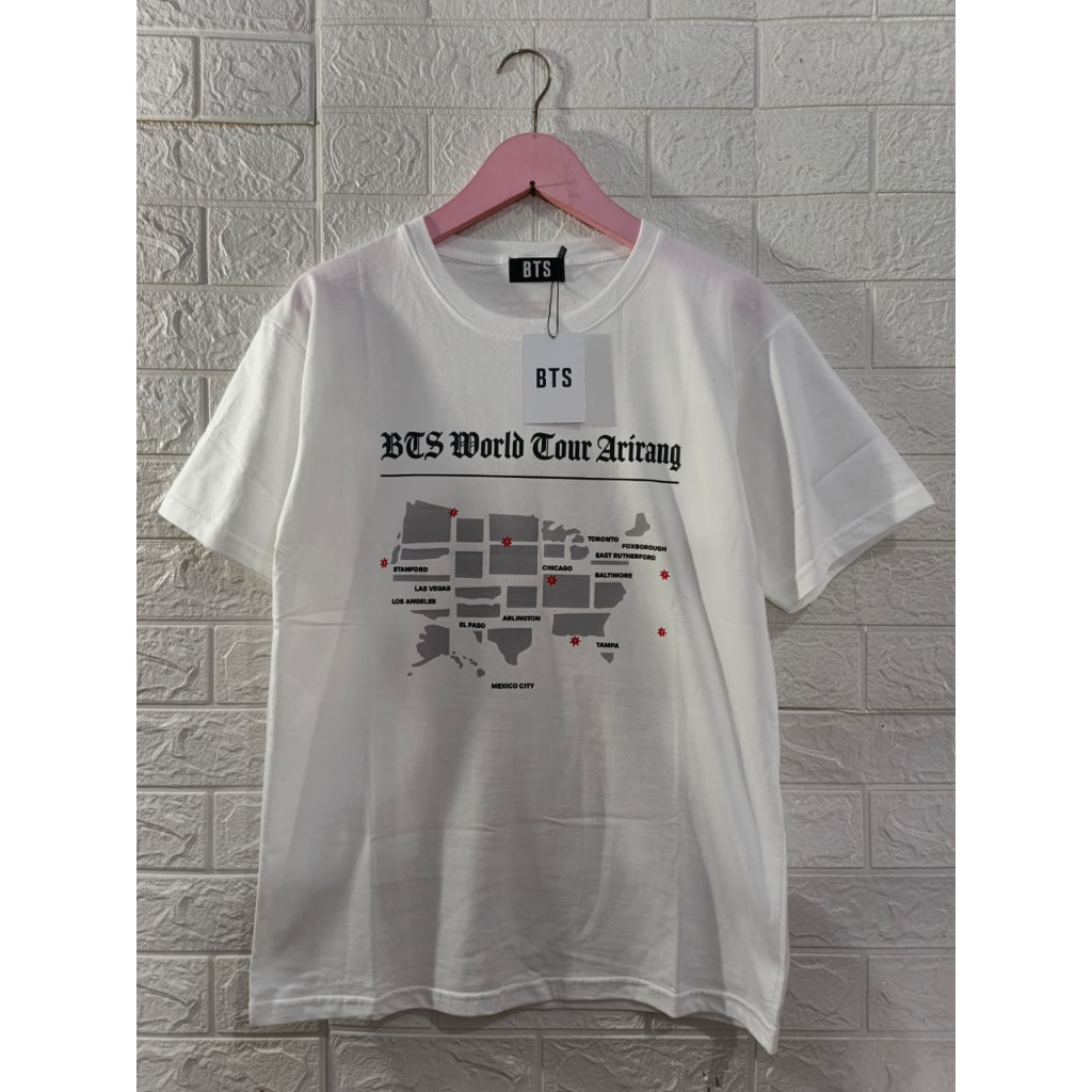 เสื้อยืด Arirang Routing USA El Paso Jimin