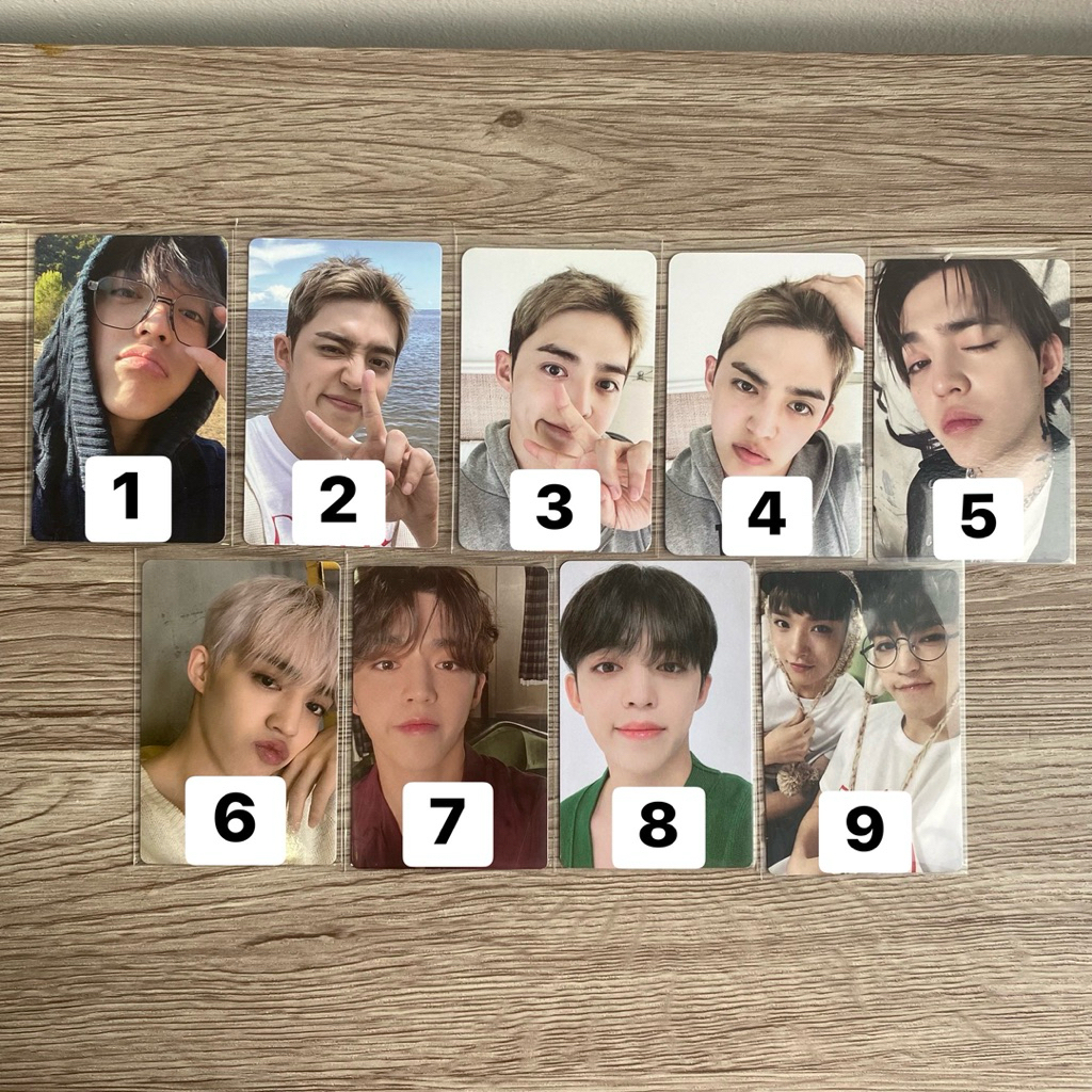 SEVENTEEN SCOUPS PHOTOCARD อย่างเป็นทางการ svt pc scoups cheol kkuma cimmu cheol its tc บัตรสะสม cxm