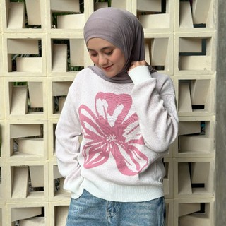 Bloomie Top | Sweater Bunga | Knitwear Loosefit