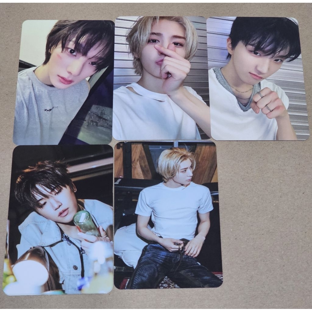 [READY] การ์ดสะสม Boynextdoor No Genre sungho riwoo leehan wong tc pop up store photocard pc