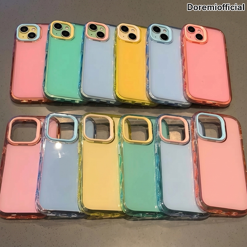 2 IN 1 สี MACAROON สําหรับ REDMI POCO X3 X6 X7 C65 C71 C75 C85 M3 M6 M7 M8 PRO PLUS 4G 5G IMPACT-RES